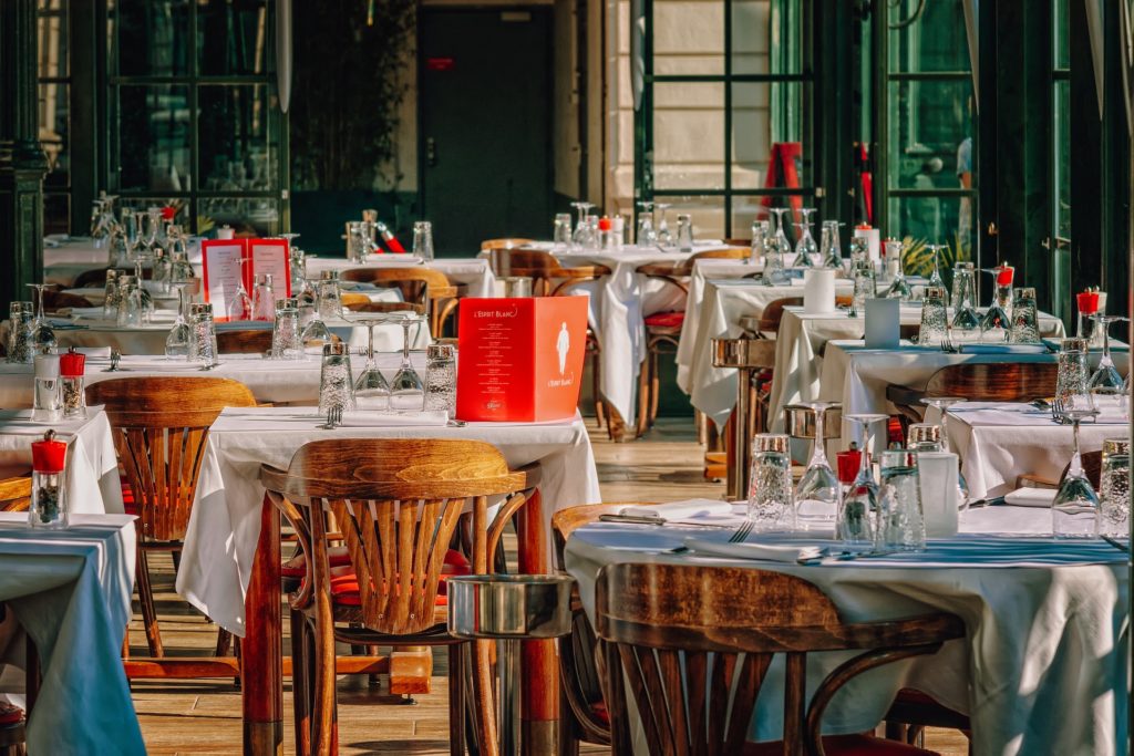 Imagen de archivo de un restaurante.